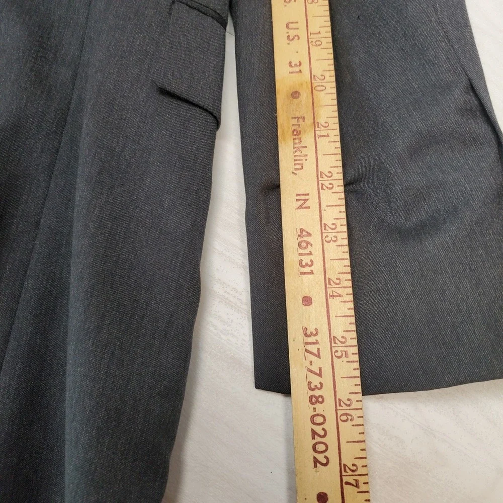 Jos A Bank Signature Collection 44R Wool Blazer Charcoal Gray Sartorial Timeless